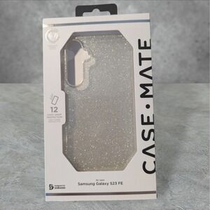 L3. Case-Mate Case‎ For Samsung Galaxy S23 FE In Sheer Crystal Gold